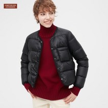 유니클로 여성 울트라 라이트 다운 경량 패딩 재킷 458046 09 블랙