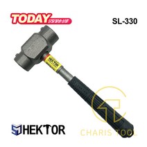 HEKTOR 세종FG 돌망치 (대) SL-330 1.8KG 330mm 무진동 돌해머 돌깨기 콘크리트 우레탄 그립 손잡이 카리스툴