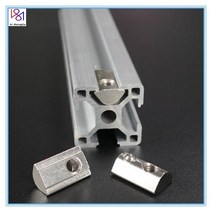 Voron 2.4 T 너트 M3 M4 M5 M6 스프링 롤- EU 표준 알루미늄 프로파일 슬롯용 반원형 탄성 슬롯, [04] M6 20PCS