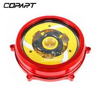 Ducati 959 1199 1299 Panigale R S 오토바이 CNC 엔진 클러치 커버 스프링 리테이너 명확한 압력 플레이트 보호대 가드, 모델 3, 1개