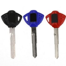 자동차배기 자동차머플러 스즈키 용 오토바이 빈 키 gsxr 600 750 1000 1300 sv 650 abs 1000 m109r gsr750 오토바이 키 액세서리, 3개