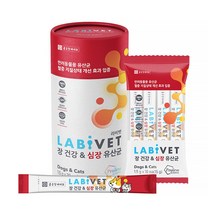 라비벳 반려동물 장건강 관절 유산균 영양제 60g, 유산균 심장, 1개