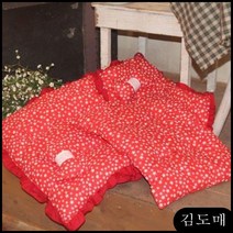KDM 레드 강아지 방석(소) 고양이 스타 애견, KDM 본상품선택