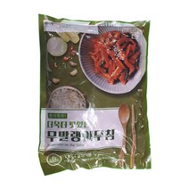 (냉장)반찬단지 무말랭이무침1kg, 1, 1kg