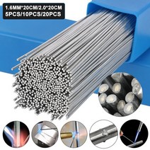 용접봉 롯드 저온 쉬운 용접 막대 코어 솔더 알루미늄 납땜 1.6mm 2mm 와이어 Solder Flux, 01 5pcs 1.6mm