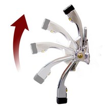 DIW4CA812 도어스토퍼 M2 페달-볼트형 말발굽 페달 현관문고정 자동스토퍼 말굽 문콕방지