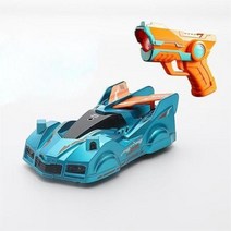 RC Car RC 적외선 사냥 벽 등반 차량 천장 원격 제어 드리프트 자동차 전기 안티 중력 장난감, New style Blue