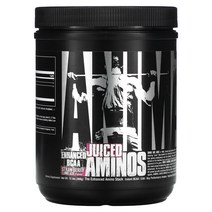 유니버셜 뉴트리션 애니멀 쥬시드 아미노 딸기 라임에이드 366g(12.9oz) 헬스보충제 아미노산 근육회복