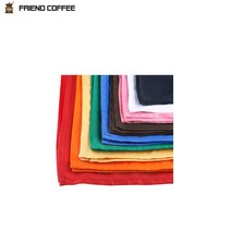 /컬러 린넨 타올 카페행주 바리스타행주 50*50cm +GraeMall, 빨강