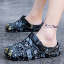 DFMEI 남성동동화 여름신상 미끄럼방지 통굽 캐주얼에 비치샌들 로퍼 슬리퍼남