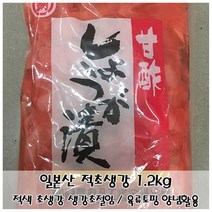 고기/생선 요리토핑 일본산 적초생강1.2kg 생강초절임, 본상품선택 1, 본상품선택 본상품선택