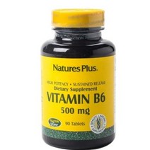 네이처스플러스 비타민 B6 500mg 타블렛, 90개입, 1개