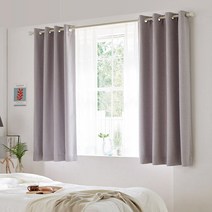 이너스 르넬 아일렛 항균 암막커튼 80x160cm 2P