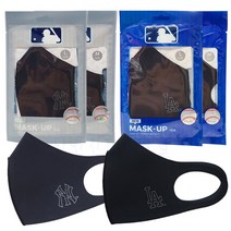 국내생산 MLB 엠엘비마스크업 1매입 향균99% UV차단, LA다저스, M