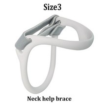 목 마사지기 넥 목주름제거 EMS 온열 피부 홈 케어 USB 충전식 3 모드 led, 사이즈3