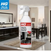 HG 다목적인테리어클리너 500ml 다용도인테리어세정제 가구청소가구얼룩제거제 실내미세먼지청소세정제, 1개