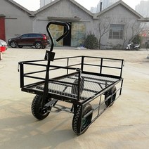 농사용 리어카 캠핑 손수레 농업용 구르마 구루마 운반 카트 대차 캐리어, 블랙 특대형 140x70x28 솔리드 휠