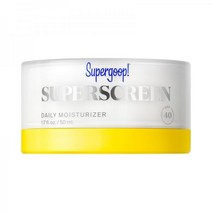 완전 끈적끈적해 슈퍼스크린 데일리 모이스처라이저 선크림 SPF 40 PA+++ Supergoop 334537, 1.7 oz/ 50 mL