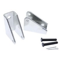 각도 조절 노트북 거치대 접이식 전기 모터 용 볼트지지 기능이있는 1 쌍 푸시로드 선형 액추에이터 브래킷