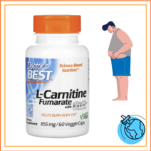 닥터스 베스트 L-카르니틴 푸마르산염 Biosint 카르니틴 855mg 베지 캡슐 60정, 1개
