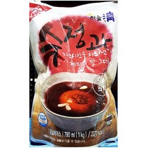 수정과농축액(하늘청 790ml) 대용량 업소용 식당용 납품용, 1