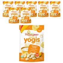 해피베이비 요기스 요거트볼 28g, 바나나 망고(Banana Mango), 8개