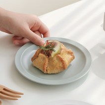 히츠키코보 타블도트 베이직 무광접시 카페 플레이트, 블루그레이