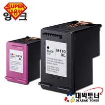 M170 / M170XL / C170 / C170XL SUPER 삼성 재생잉크, 1개, C170XL SUPER 컬러 잔량확인O