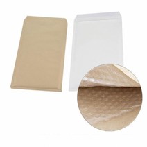 안전봉투 종이 에어캡 내경 크라프트지 185X330mm 100장봉투 종이봉투 에어캡봉투 안전봉투 종이안전봉투