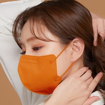 에어에이드 새부리형 퍼스널 컬러마스크 중형, 5개입, 10개, 브라운