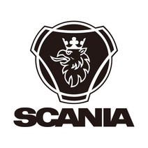 베베오디 스카니아 덤프 트럭 스티커 차량 대형 윙바디 카고 추레라 반사스티커, 빨강반사, 스카니아5, 1개
