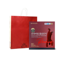 6년근 프리미엄 홍삼 진기 선물 세트 50ml X 30포 쇼핑백 동봉 진액 즙 생신 할머니 아버지 어머니 부모님 명절