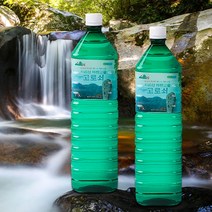 지리산 천왕봉 고로쇠 수액 고로쇠물, 12개, 1.5L
