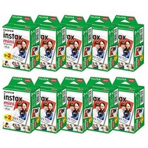 후지 필름 체키 필름 instax mini 2 팩 제품 JP2 (20 개 세트) × 10 개 세트 [200 매입]