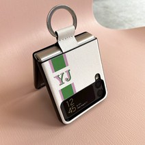 Z플립3 Z플립4 갤럭시 케이스 핸드폰 이니셜제작 폰케이스 맞춤제작 레더 레터링각인 지플립3 지플립4 제트플립3 제트플립4 플립케이스