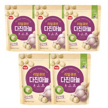 사조대림 사조 리얼큐브 100%국산 동결건조 다진마늘 23g X 5팩, 단품