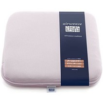 일본직발송 6. 에어위브(AIRWEAVE) 에어 위브 쿠션 핑크 고반발 두께 4CM 4-49011-PK-1 폭 약 39 × 길이, One Size_핑크, One Size_핑크, One Size_핑크