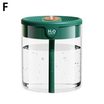 물멍 가습기 진동자 생수병 가열식 자연기화 천연 자연기화식 세척쉬운 Dou Nozz ir Humidifier With LD Hu, 06 F