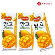 [ 델몬트 드링크 망고 190ml 32개 ] 팩 과일 쥬스 주스 음료 음료수 과채 야채 건강 즙 고급 아침 과실 과즙 혼합 오렌지 파인애플 사과 알로에 코코넛, 단품, 단품