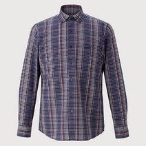 인디안 [23년 가을 최저가] 고급 폴리혼방 모던 멀티체크 캐주얼남방 셔츠 MIXNL3S1331BC