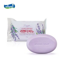 셀그린 라벤더 비누 세안 세수 바디 샤워 향기 거품, 라벤더비누 130g 1개입