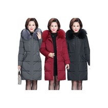엄마옷 집업 경량외투 조끼 50대60대 중년용우먼 웰론, 여성 경량 롱패딩 엄마옷 겨울 웰론 점퍼 코트 중년 4