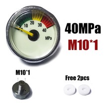co2레귤레이터 분배기 레귤레이터 이탄 미니 게이지 Manometre 25mm 1 인치 핸드 펌프 밸브 액세서리 레귤, 13 40MPa M10