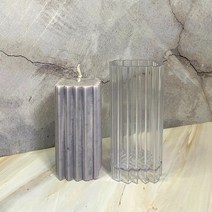 PC몰드 PC 몰드 - 지그재그 ( 대 6 x 13cm ) 필라몰드 필라캔들만들기
