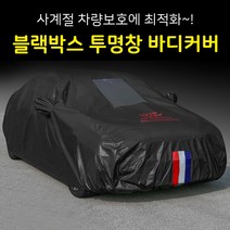 블랙박스 투명창 차량용 바디커버 자동차커버, 대형4호