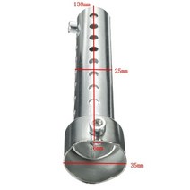 오토바이 수 DB 킬러 소음기 소음 제거기 배기 조절 머플러 소음기 35mm/42mm/45mm/48mm/60mm, Long 35mm, 08 Long 35mm
