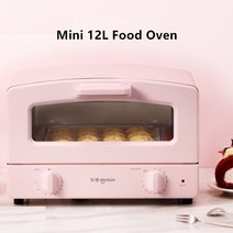 서진이네 전기오븐 가정용 전기 식품 오븐 220V 12L 자동 빵 베이킹 기계 빠른 가열 쉬운 작동 미니 쿠키 베이커, 220V_UK, 220V+UK