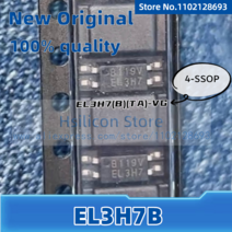 광커플러 포토트랜지스터 출력 SMD 4-SSOP EL3H7B (MARK: 100% 정품 재고 있음 개/로트, 한개옵션0