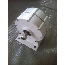 자가 발전기 소형 비상 dc 컨트롤러 600w 영구 자석 발전기 12v 24v 48v 교류 발전기가 있는 낮은 rpm pmg, 더블 샤프트, 마운팅 베이스 포함