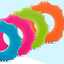 국산 실리콘 지압 악력기 손운동 완력기 재활운동, 지압 악력기 핑크